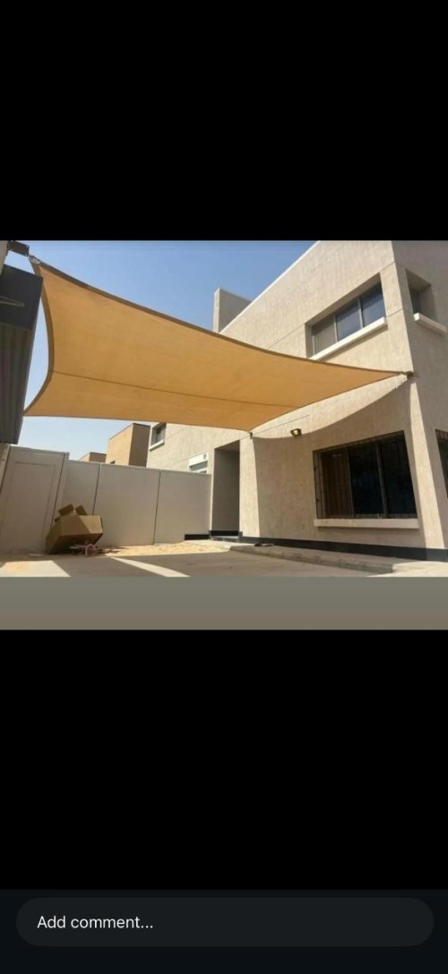 مظلات شد انشائي من مظلات وسواتر شبكة التميز