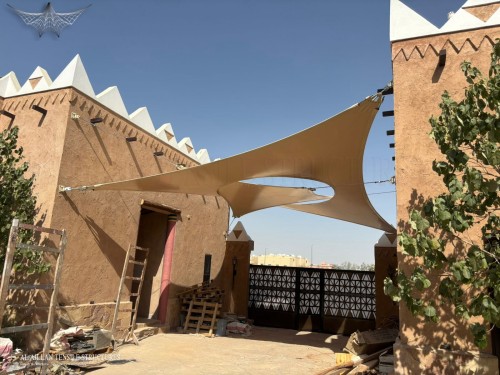 مظلات شد انشائي من مظلات وسواتر شبكة التميز