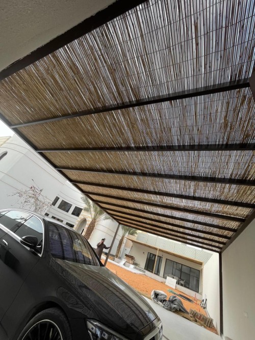 مظلات خيزران من مظلات وسواتر شبكة التميز