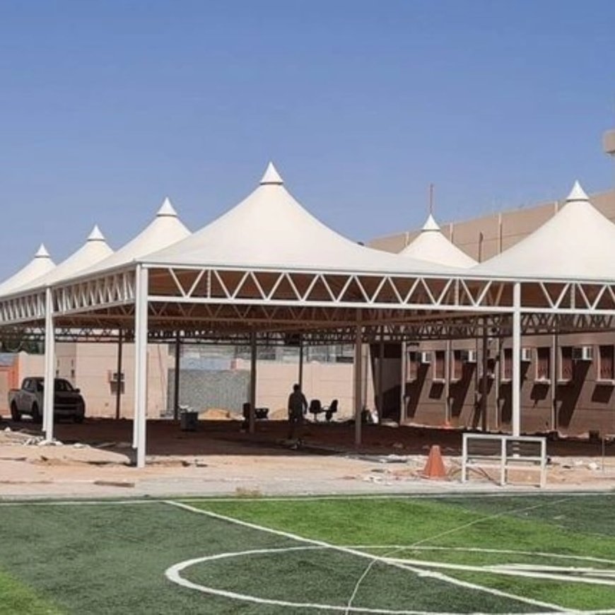 مظلات مدارس من مظلات وسواتر شبكة التميز