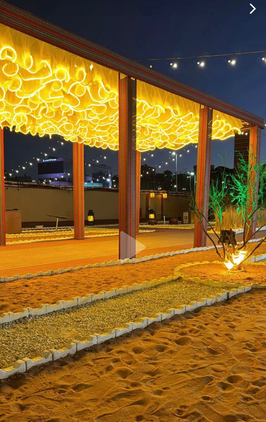 مظلات قص ليزر عصرية | تصميم وتنفيذ احترافي من مظلات وسواتر شبكة التميز